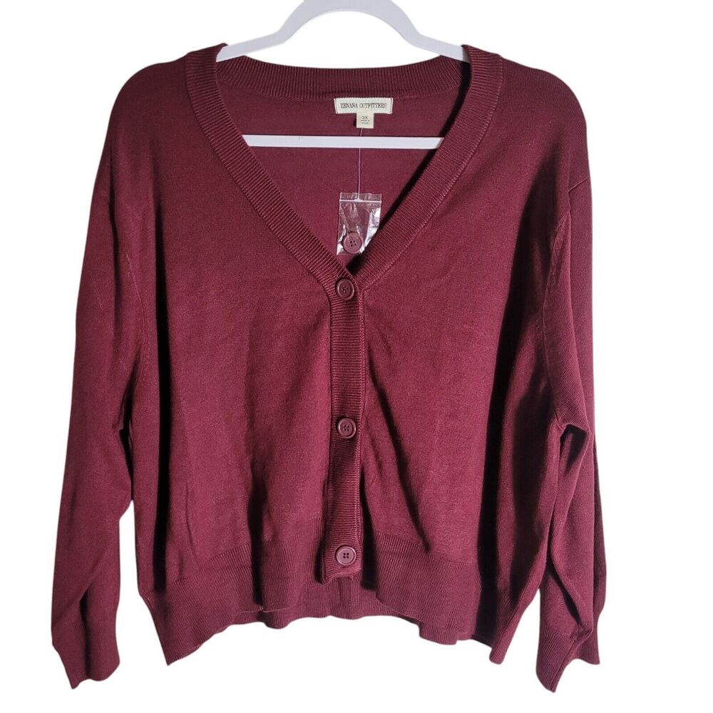 REPOSH: Zenana Outfitters Burgundy Cardigan